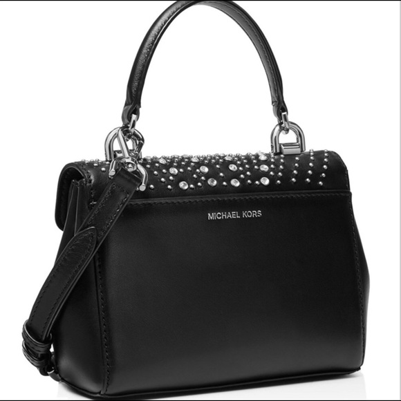 Michael Kors Studded Leather Crossbody - Picture 3 of 10